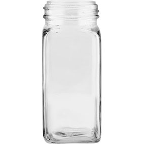 法国方形玻璃罐
